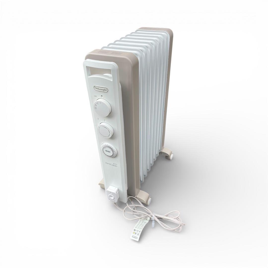 デロンギ オイルヒーター ヴェルティカルド RHJ21F0812-WH