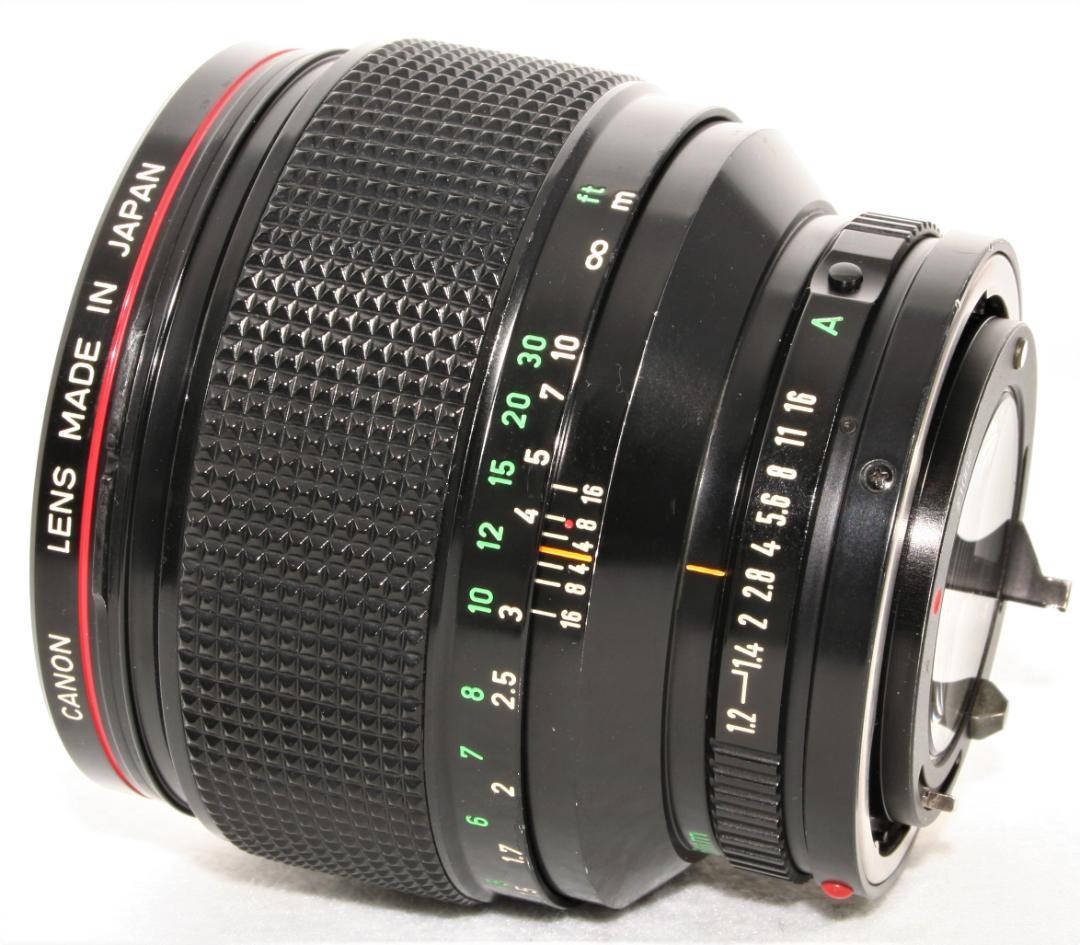【美品】Canon キヤノン New FD 85mm F1.2 L MFレンズ