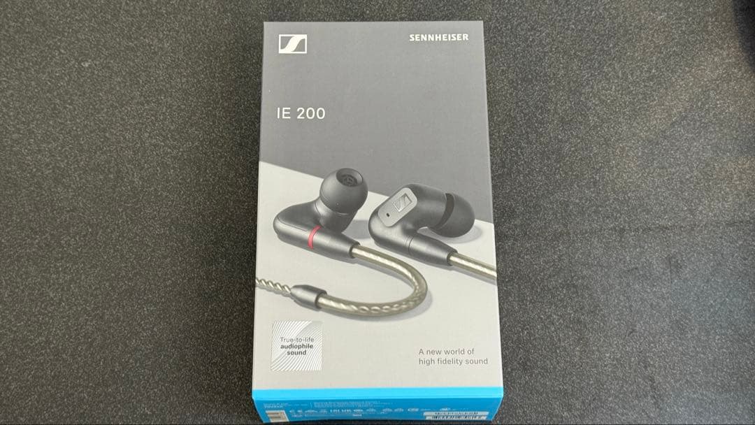SENNHEISER IE200 ブラック+ 4.4mmバランスケーブル