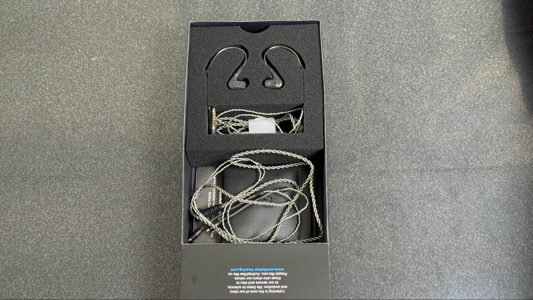 SENNHEISER IE200 ブラック+ 4.4mmバランスケーブル