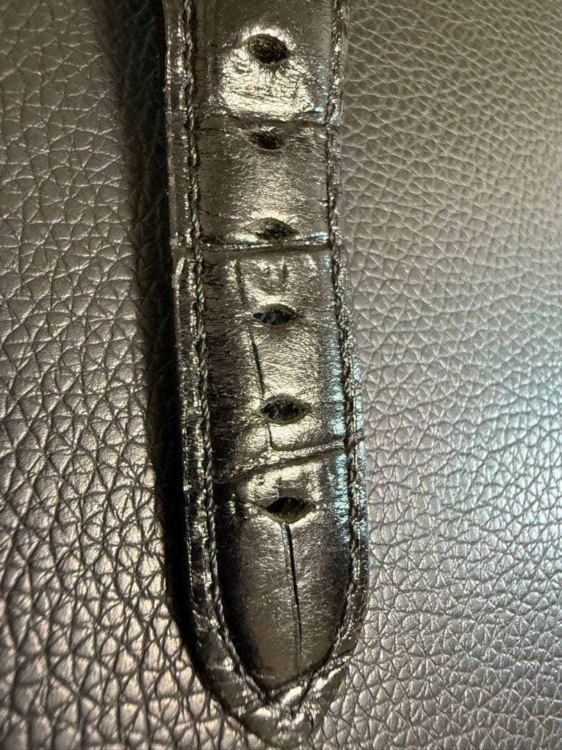 新品同様 GaGa MILANO　48MM　　レザー　ストラップ　替えベルト