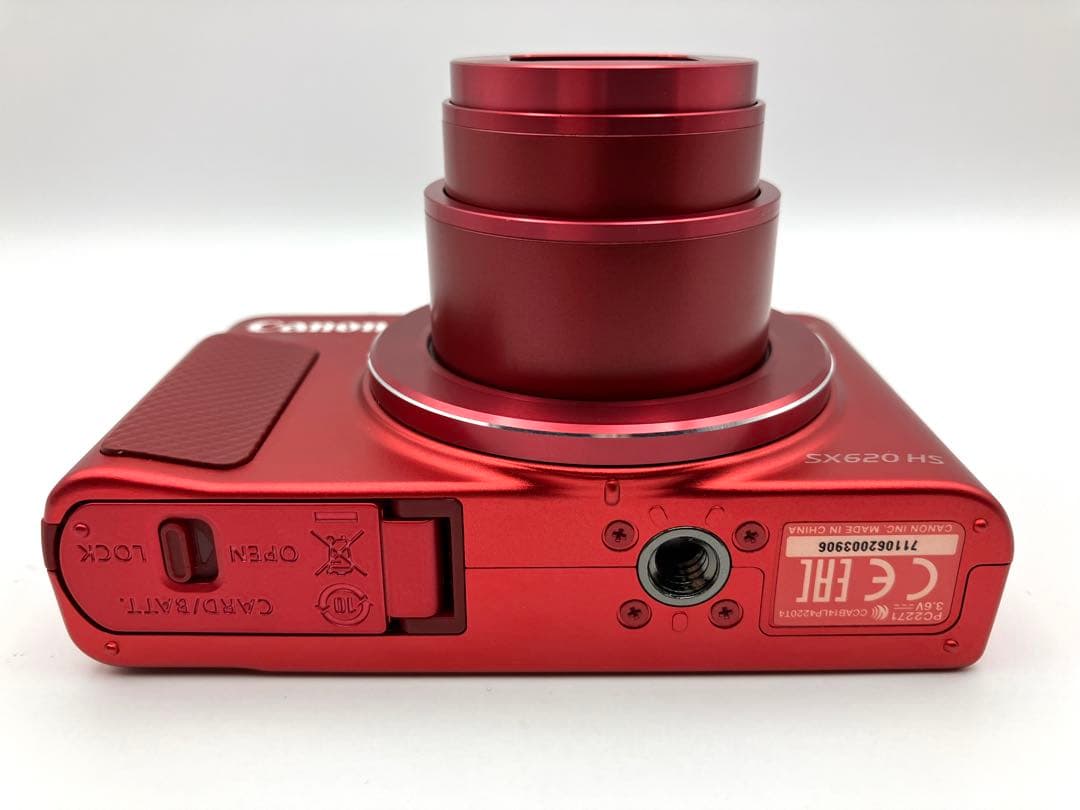 Canon PowerShot SX620 HS レッド 新品SDカード8G付き