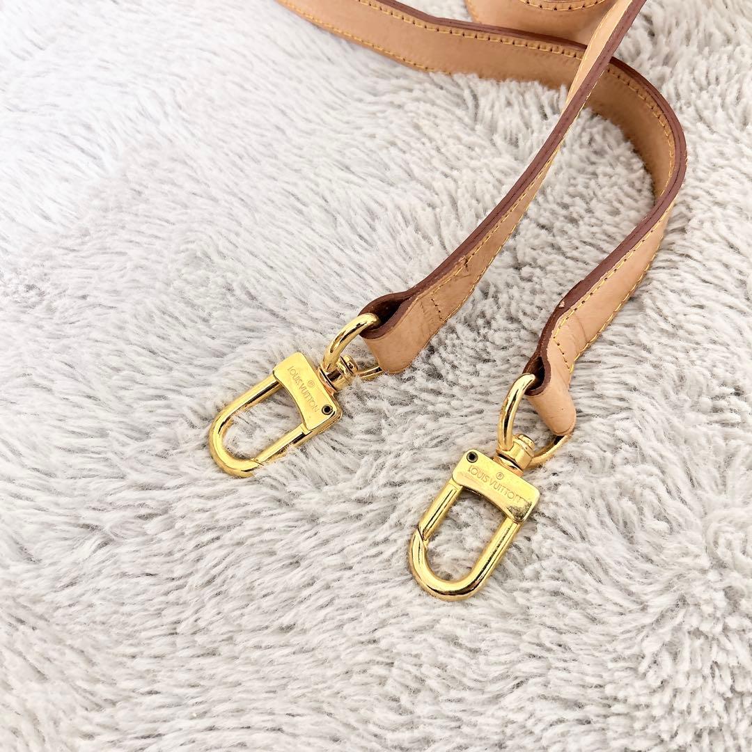 【LOUIS VUITTON】 ルイヴィトン ショルダーストラップ ヌメ革
