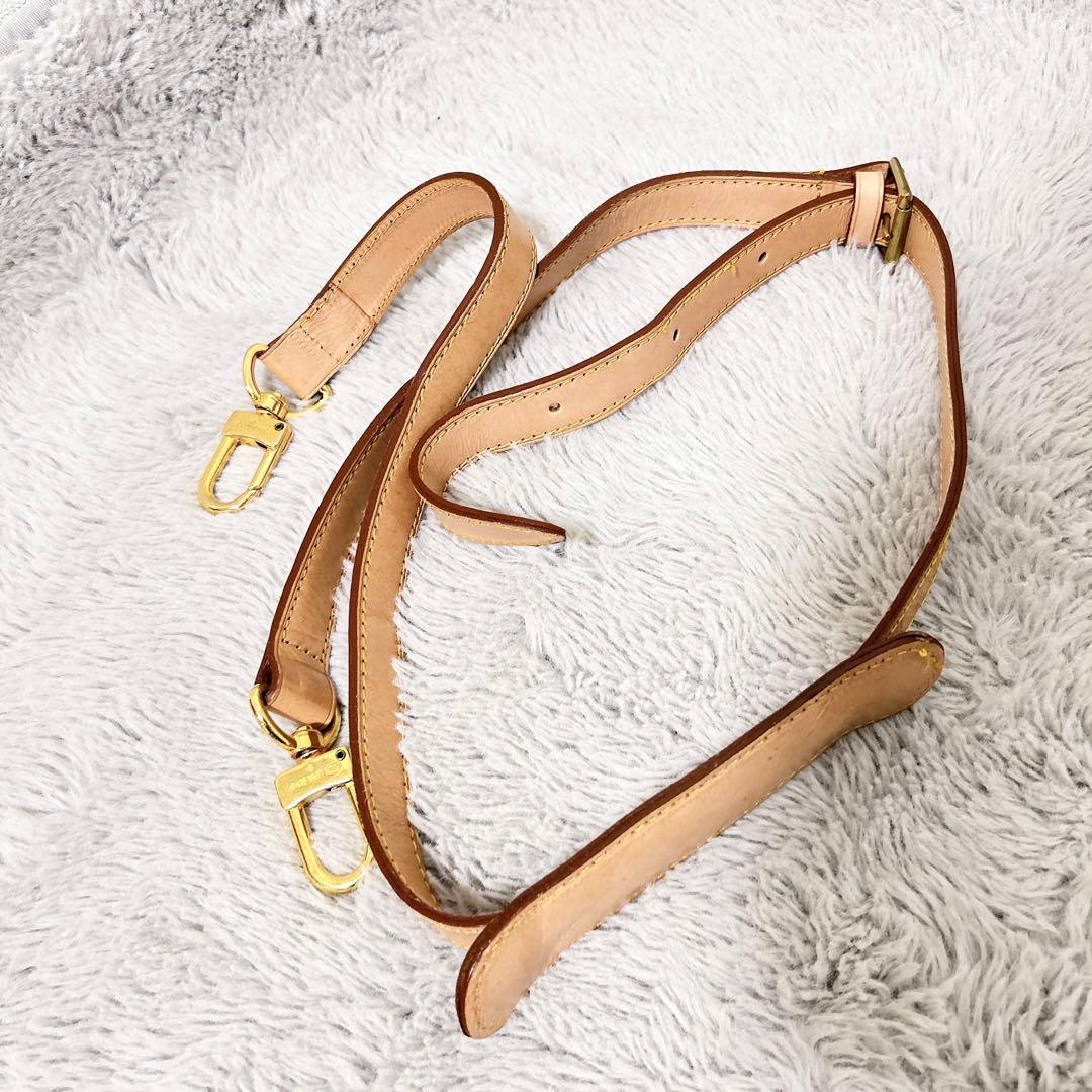 【LOUIS VUITTON】 ルイヴィトン ショルダーストラップ ヌメ革