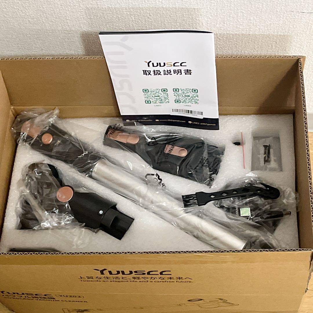 90Kpa超強力吸引❗️掃除機 コードレス 55分連続稼働 自立式 同クラス最軽量