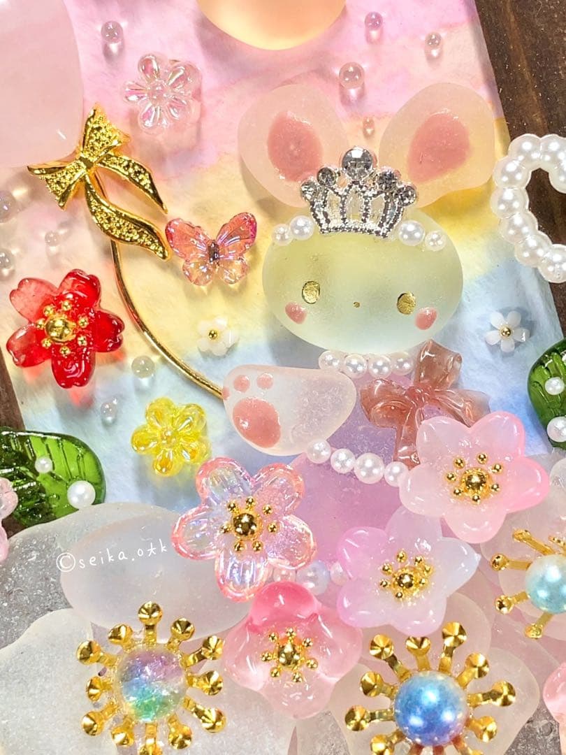 N1189ハッピーストロベリー ハートの贈り物 インテリア置物