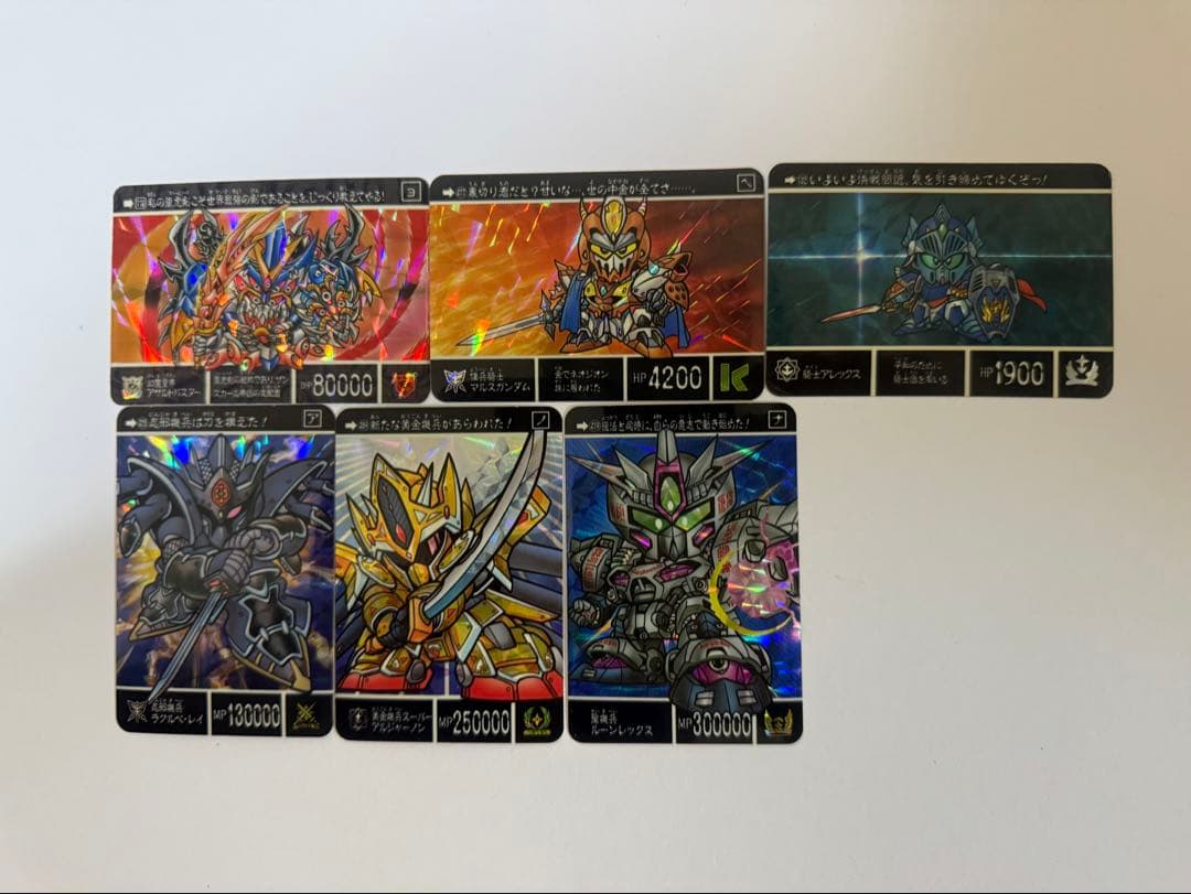 【希少】SDガンダム外伝 カードダス キラカード 42枚 まとめ売り
