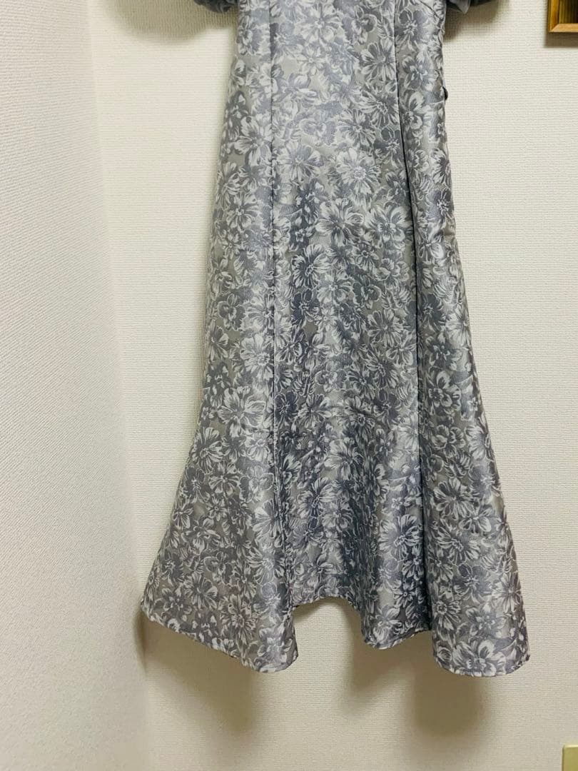 dazzlin（ダズリン）のシアーベールジャガードワンピース