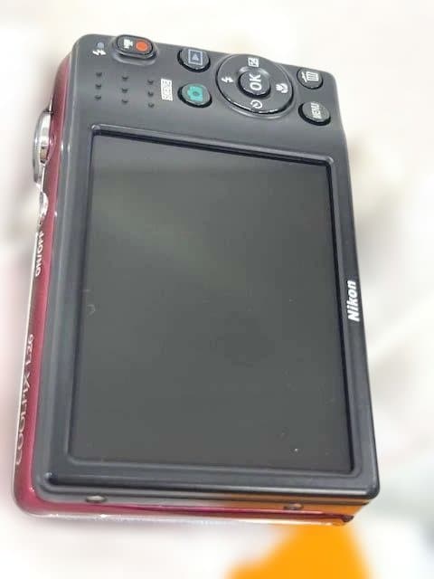 Nikon COOLPIX L26 レッド 稼働品 コンパクトデジカメ 電池付き
