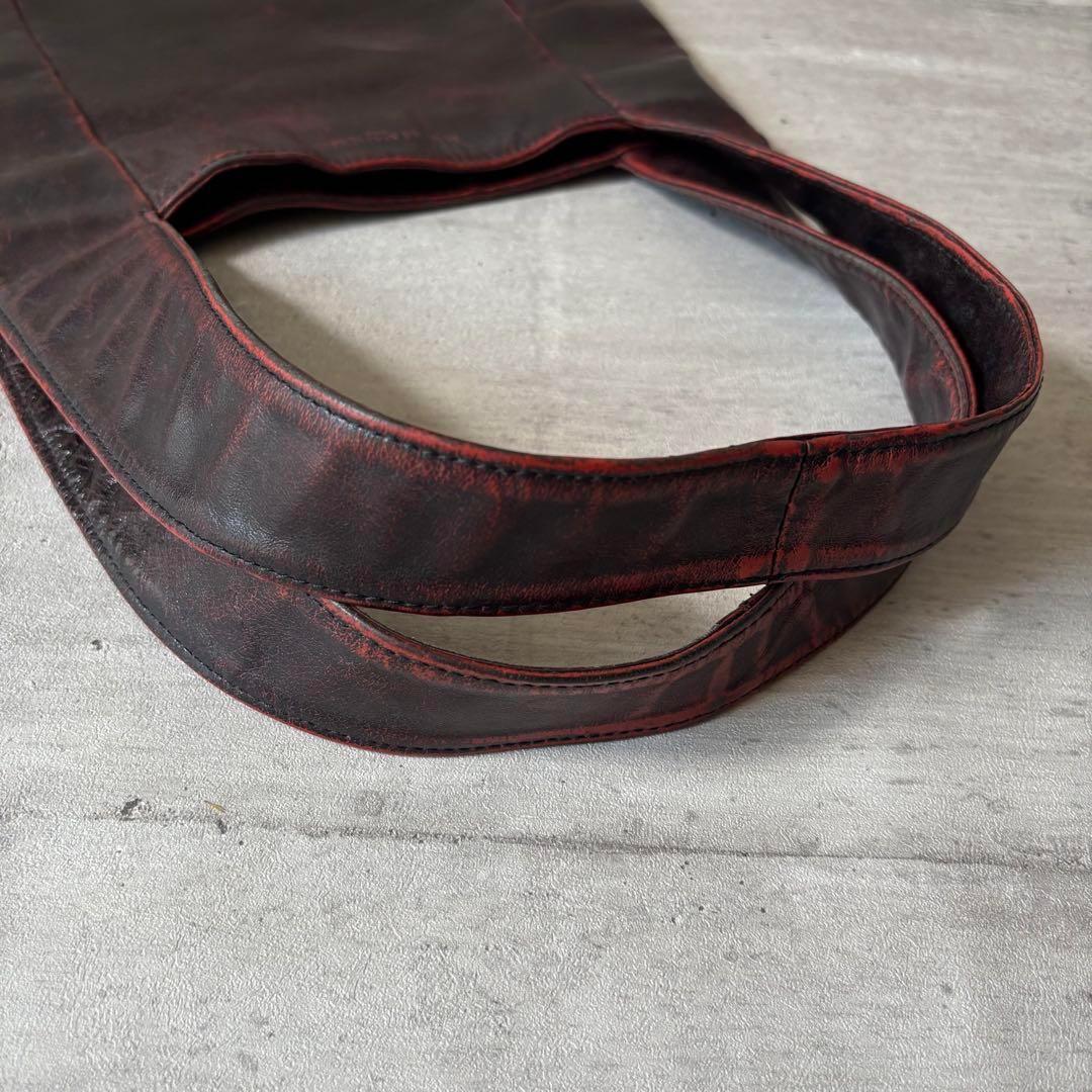 バッグ 00s masaki matsushima leather bag y2k