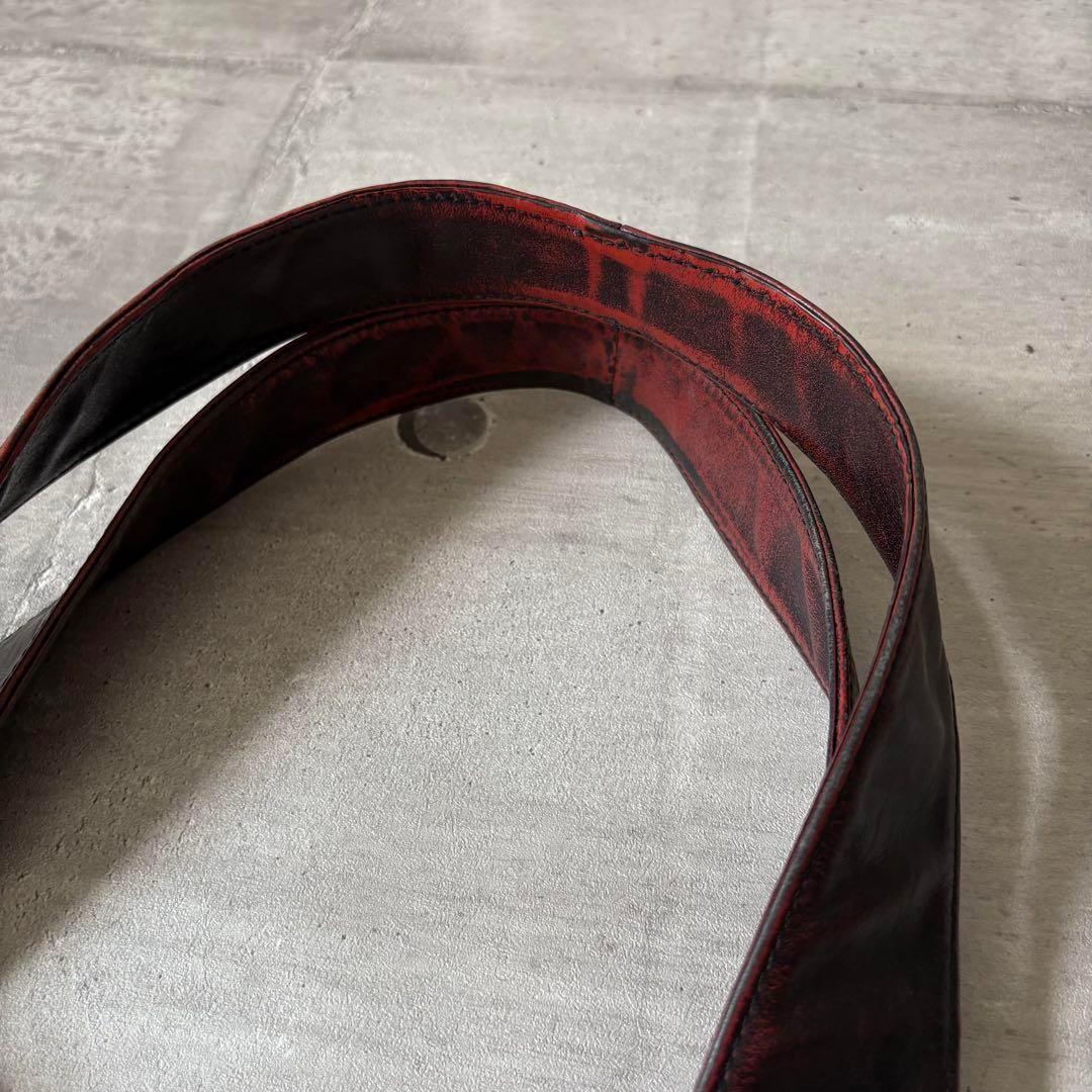 バッグ 00s masaki matsushima leather bag y2k