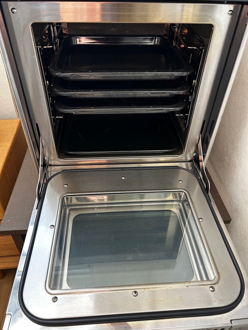 【美品】リンナイガス高速オーブン涼厨 RCK-S10AS 都市ガス用2021年製