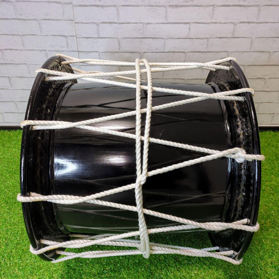 【美品】盛岡 さんさ太鼓 1尺6寸 直径 約48cm　和太鼓　桶太鼓