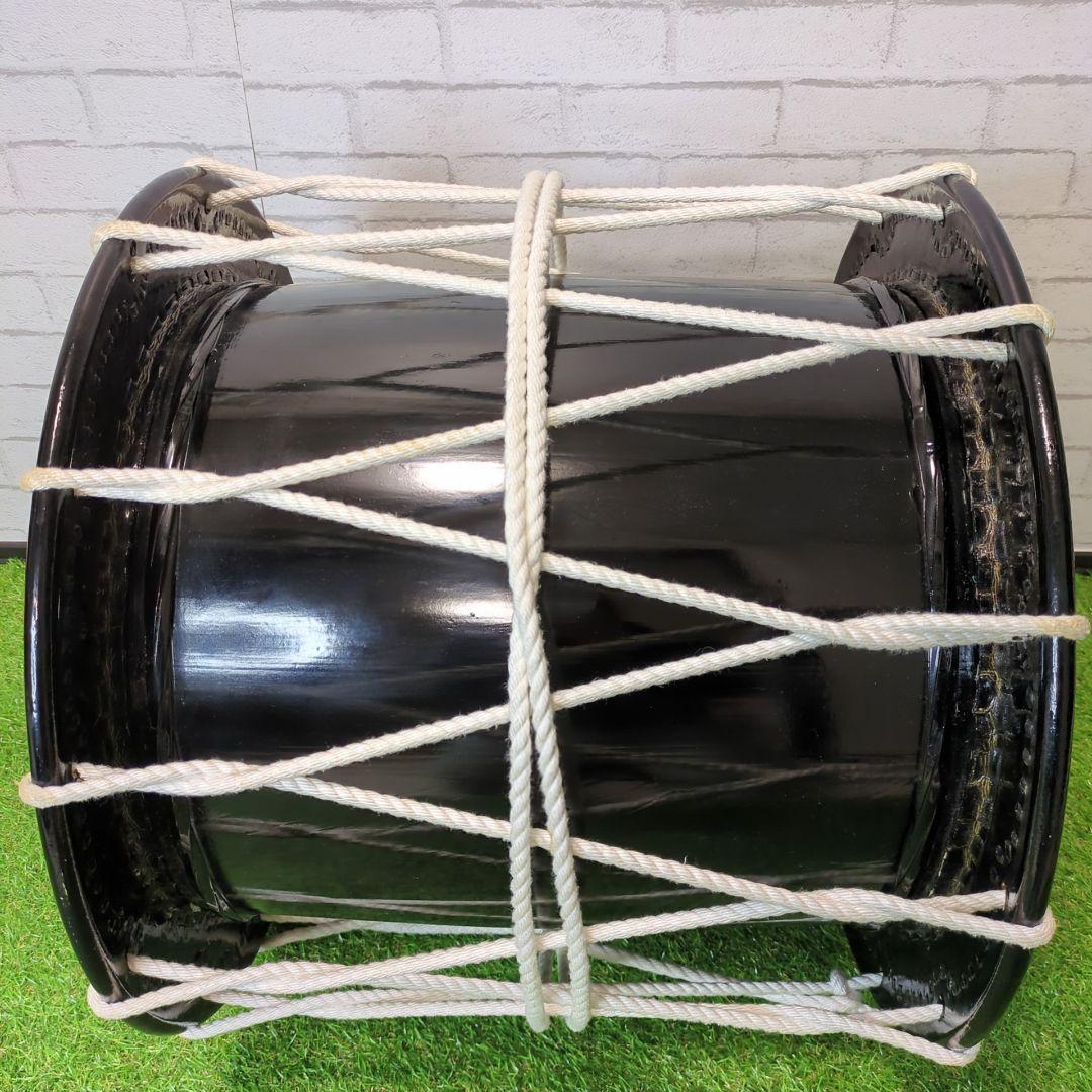 【美品】盛岡 さんさ太鼓 1尺6寸 直径 約48cm　和太鼓　桶太鼓