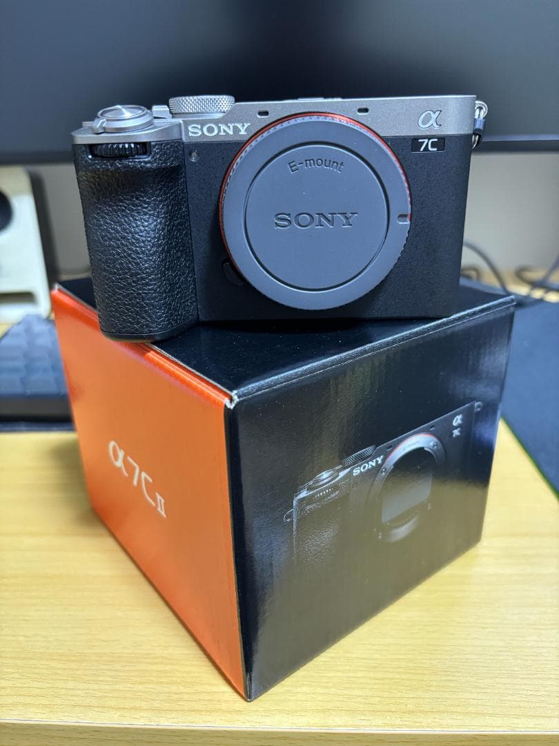 α7C II ILCE-7CM2 ボディ シャッター回数は1744回