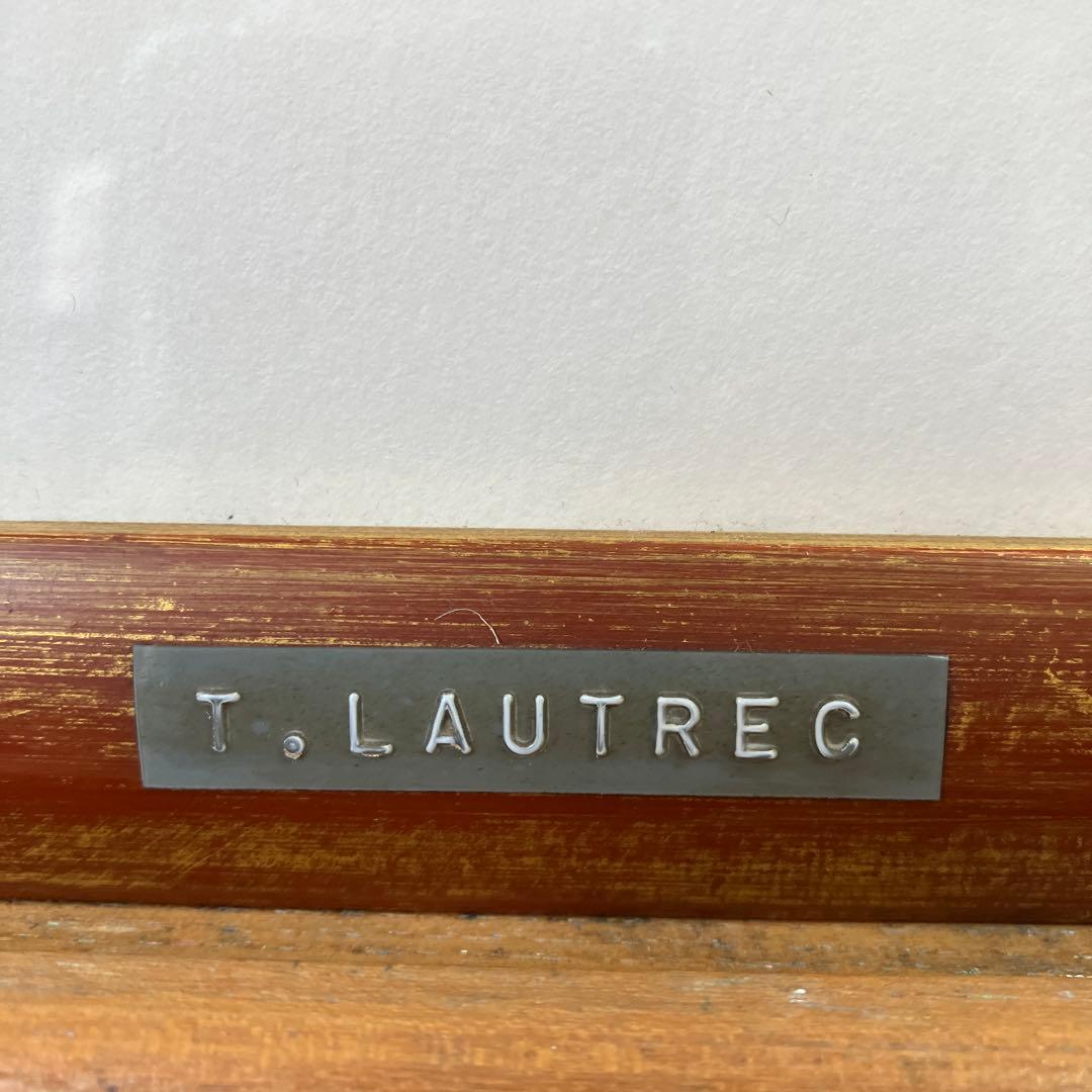 リトグラフ　アンリ•ド•トゥルーズ=ロートレック　「マリー•ルイーズ•マルシー」