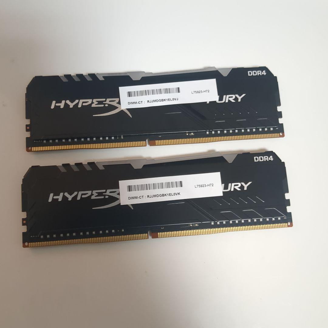 KingstonデスクトップPC用メモリ DDR4 3200MHz 8GBx2枚