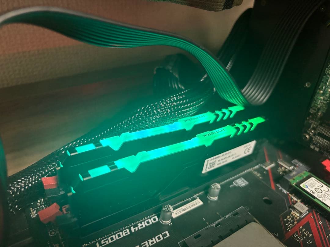 KingstonデスクトップPC用メモリ DDR4 3200MHz 8GBx2枚