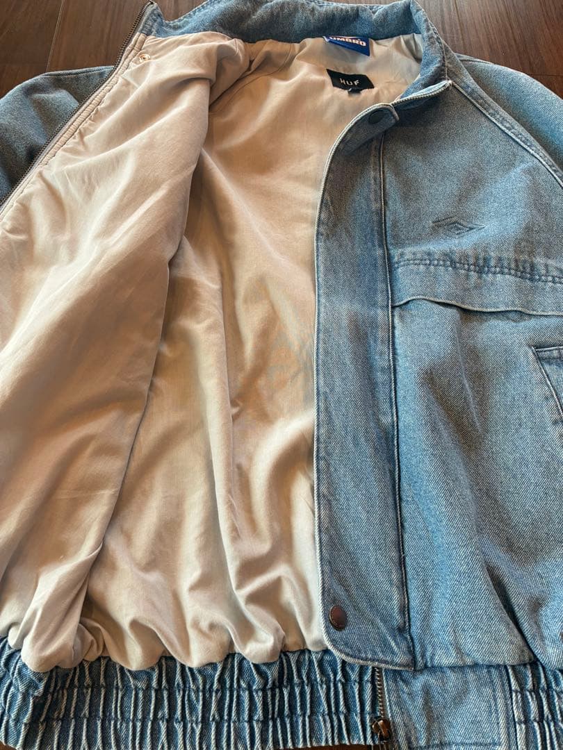 【専用】HUF×UMBRO コラボ　デニムジャケット　Sサイズ　メンズレディース