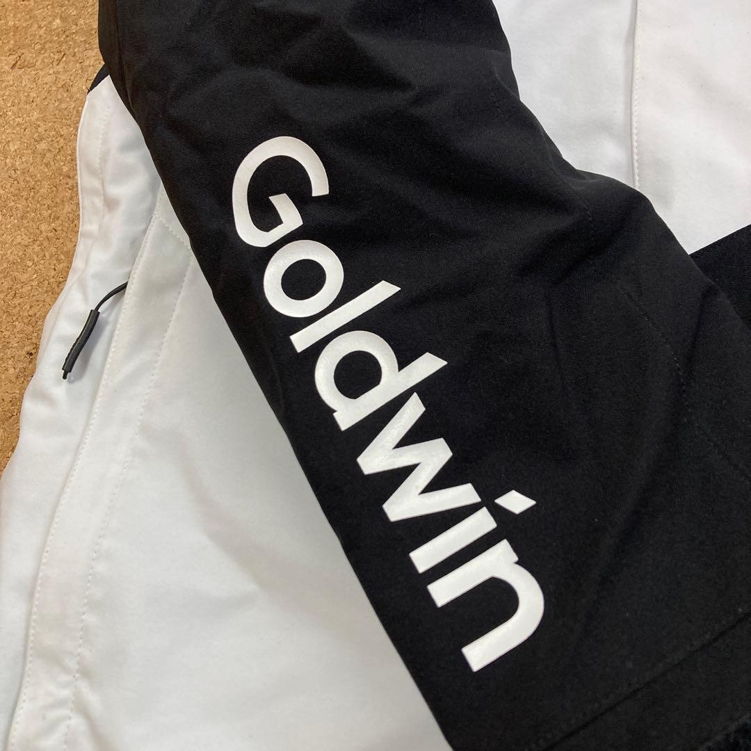 【美品】ゴールドウィンGOLDWINスキーウェア スキー ジャケットMメンズ黒白