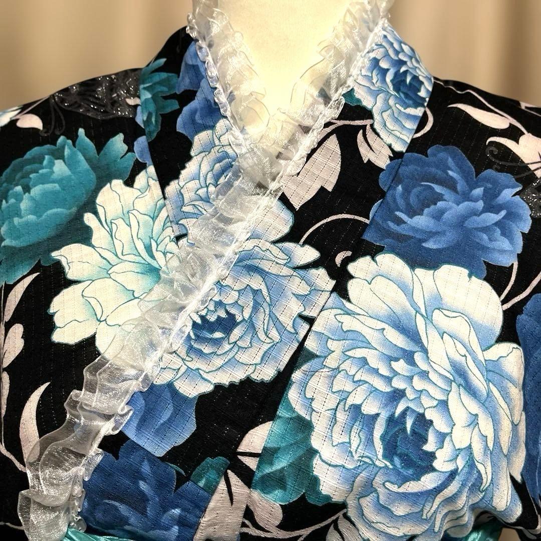 AD④ 浴衣　地雷系　量産型　ドレス　姫ギャル