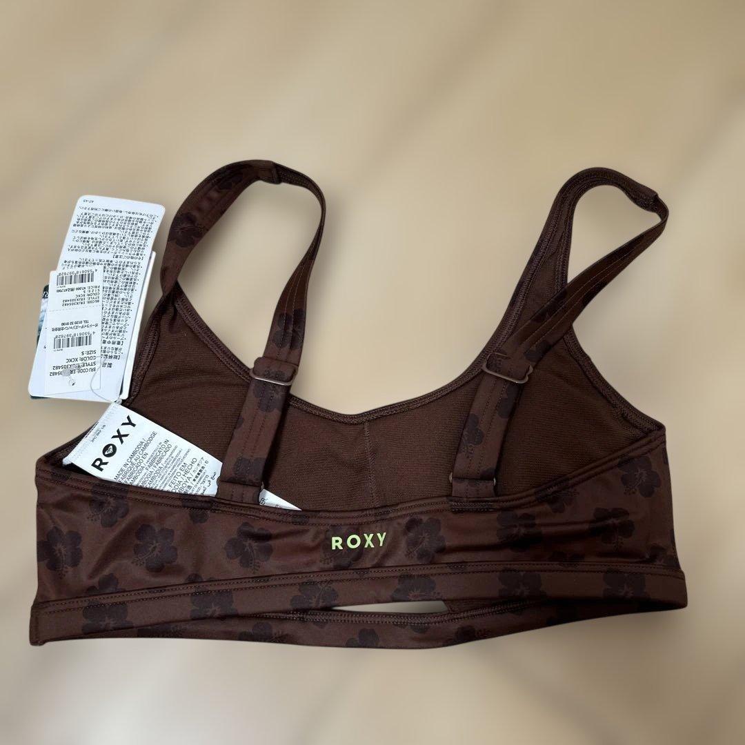 新品　ROXY ビキニ　PRO SURFコレクション　定価15400円　S 茶