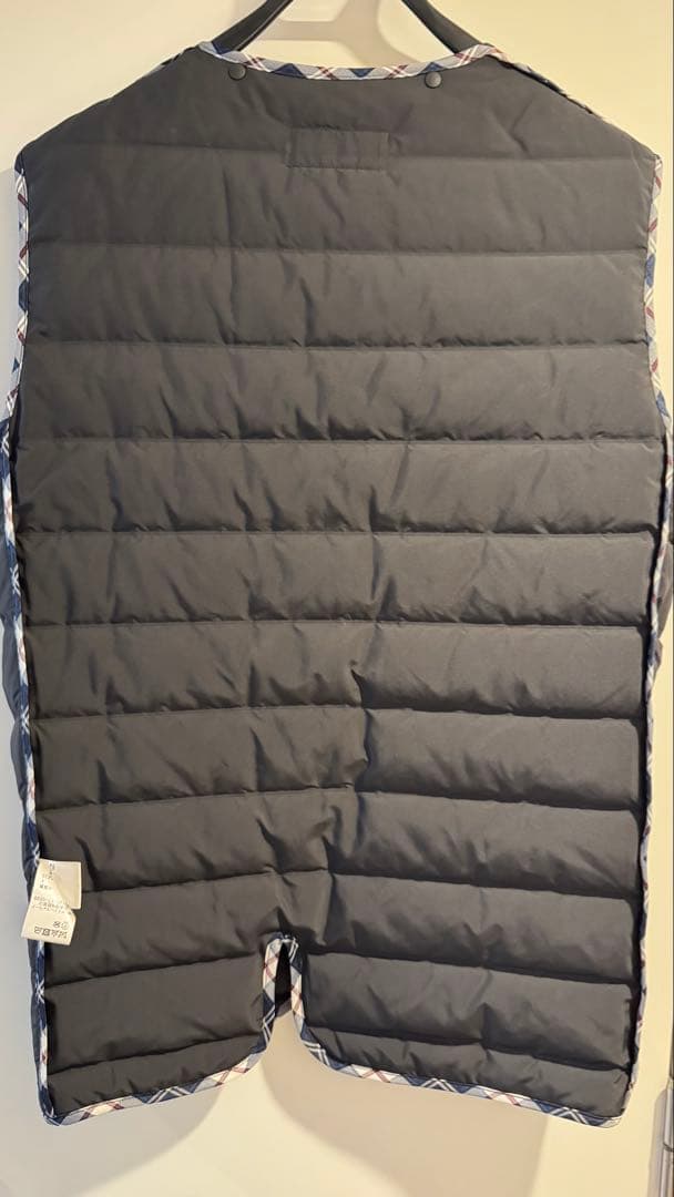 【美品・LL】NEWYORKER 高級ウール調 ロングコート キルティング裏地付