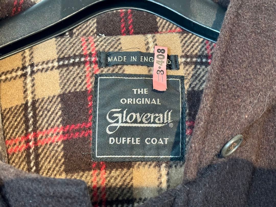 グローバーオール Gloverall ブラウン ダッフルコート メンズＬサイズ