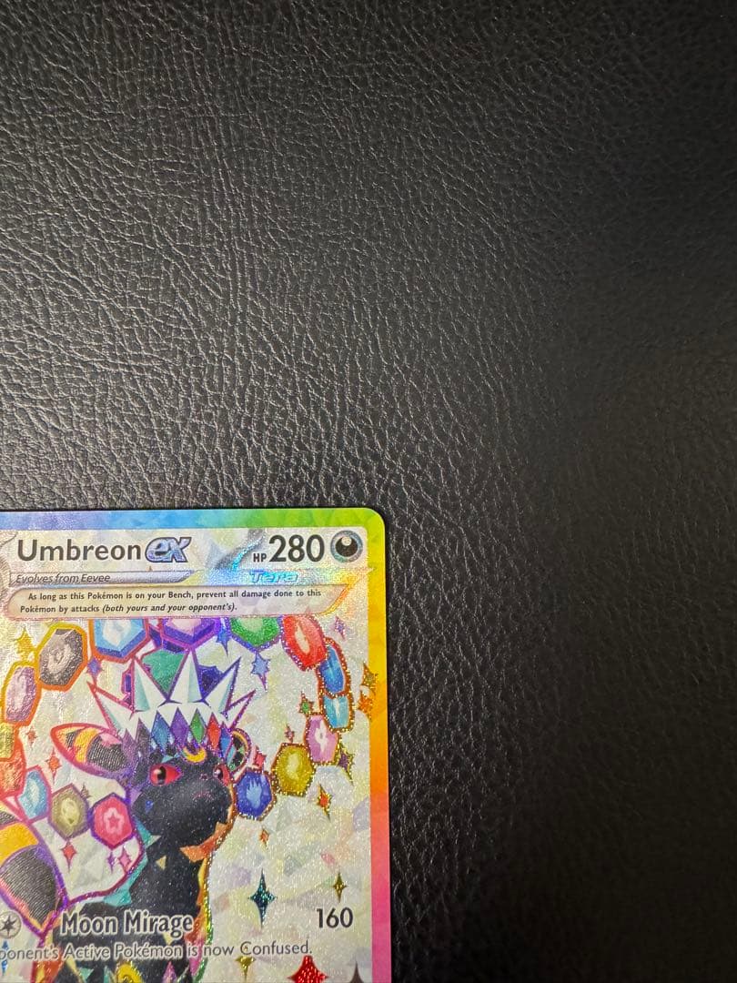 ブラッキーex＆エーフィex 海外限定 プロモ　テラスタルフェスex