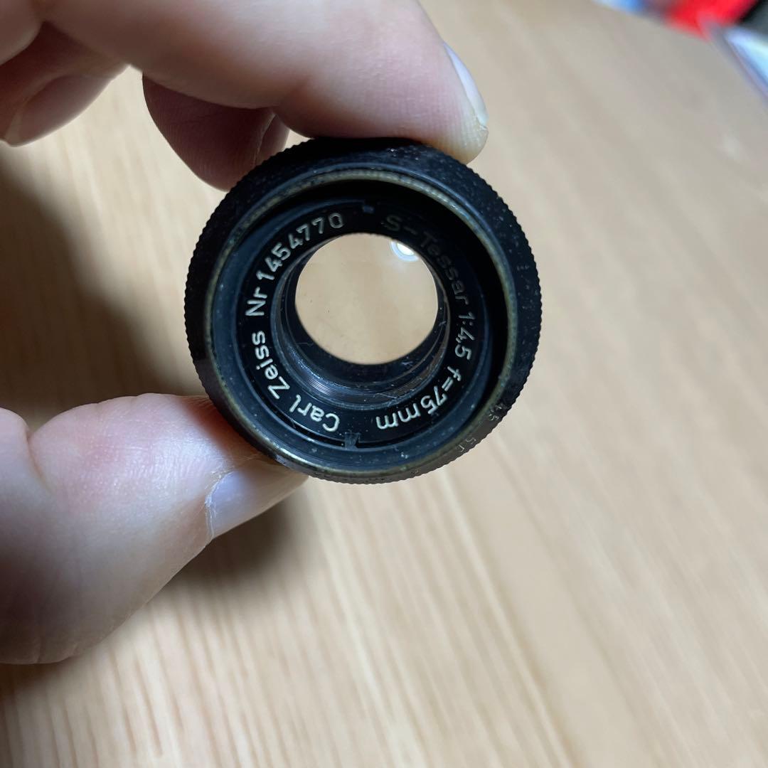 レンズ(単焦点) Carl Zeiss S-Tessar 75mmf4.5