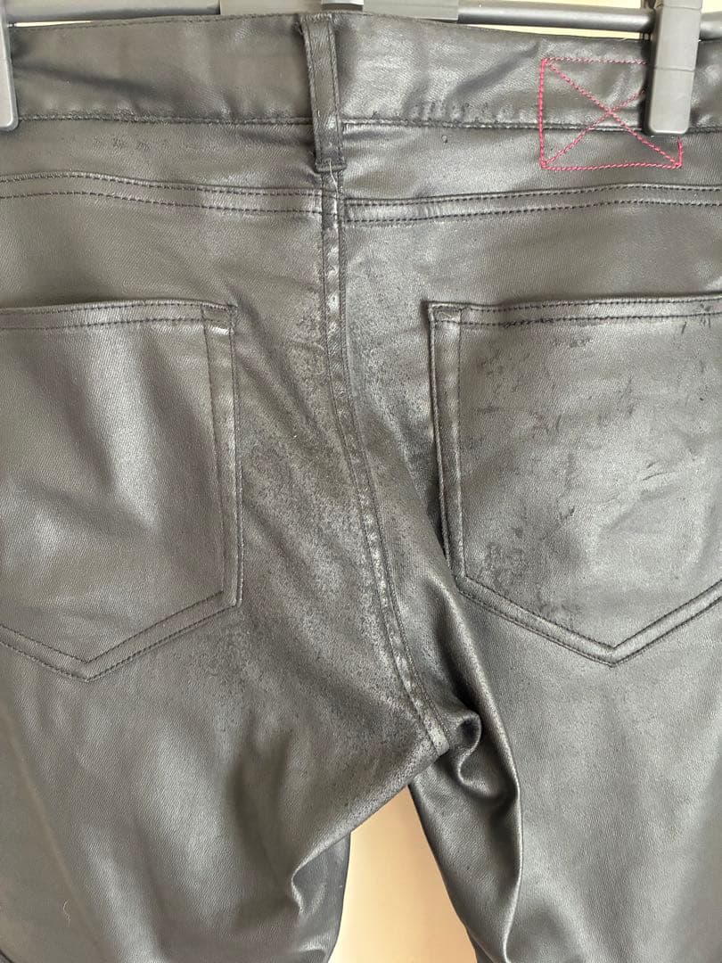 MLVINCE mlvince type-2スリムレザーカーゴパンツ　サイズ34