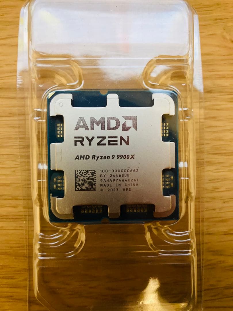 新品未使用　AMD Ryzen 9 9900X 動作保証