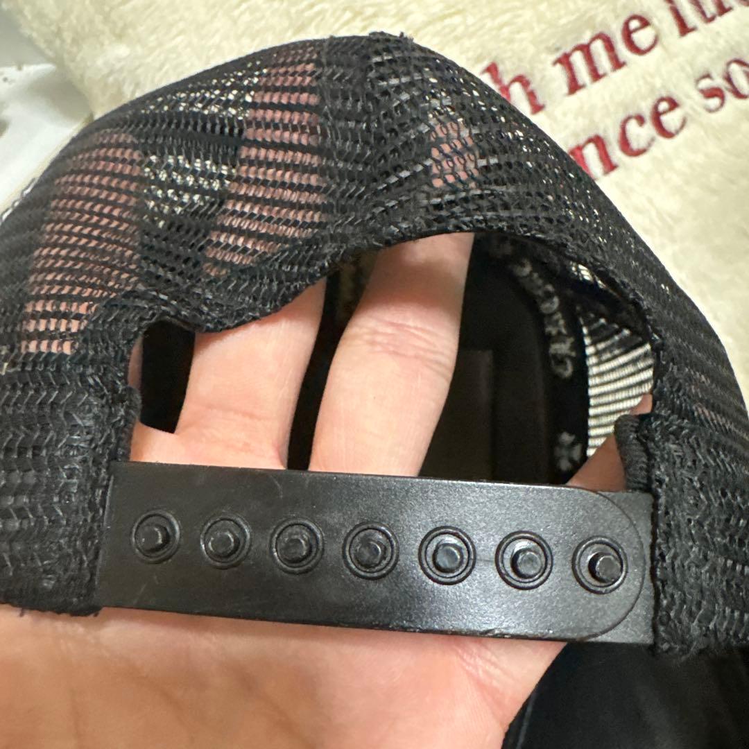 CHROME HEARTS ブラックメッシュキャップ