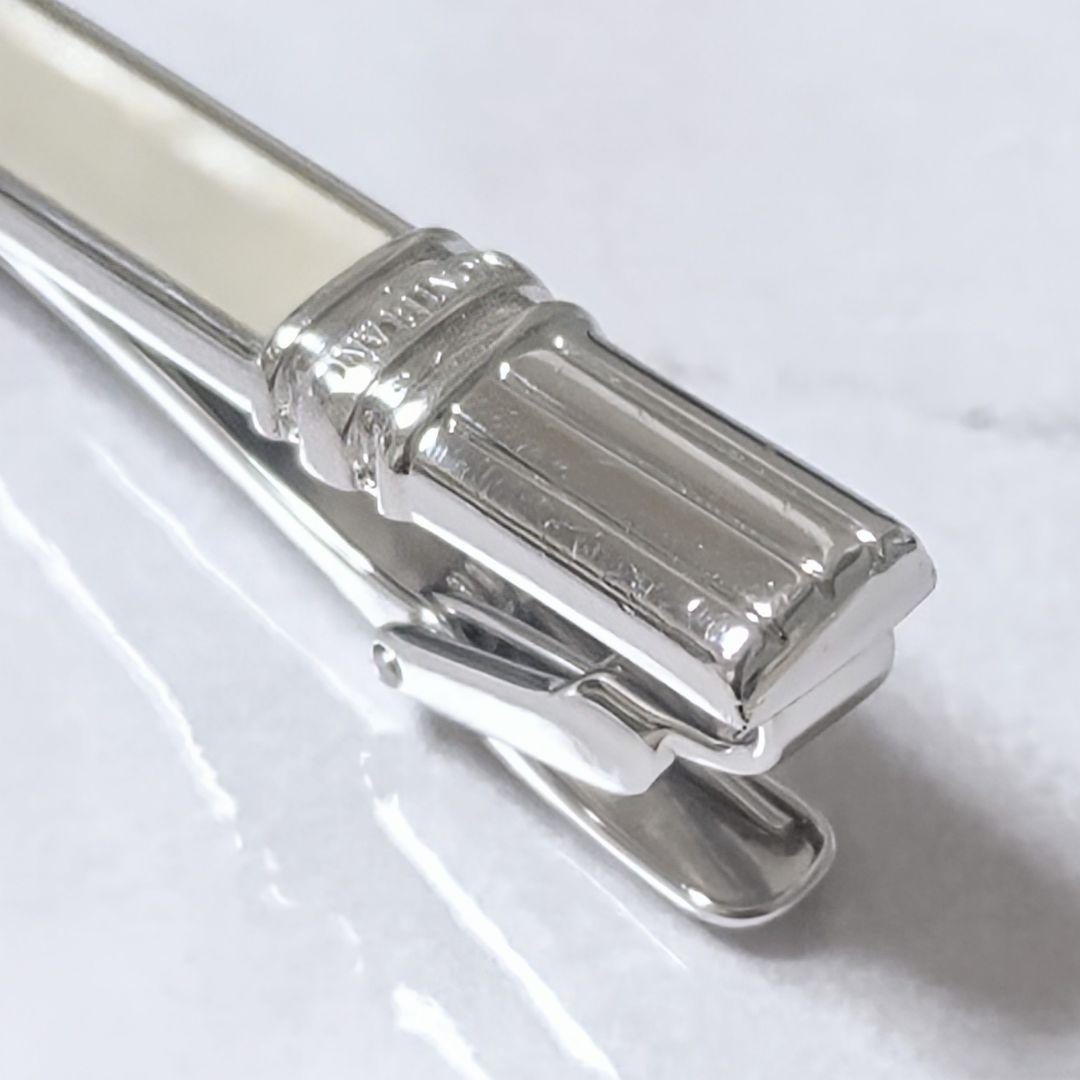 モンブランMONTBLANCマイスターシュテュックタイバーマザーオブパール銀白