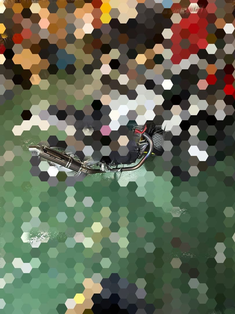 エイプ100 ヨシムラ マフラー