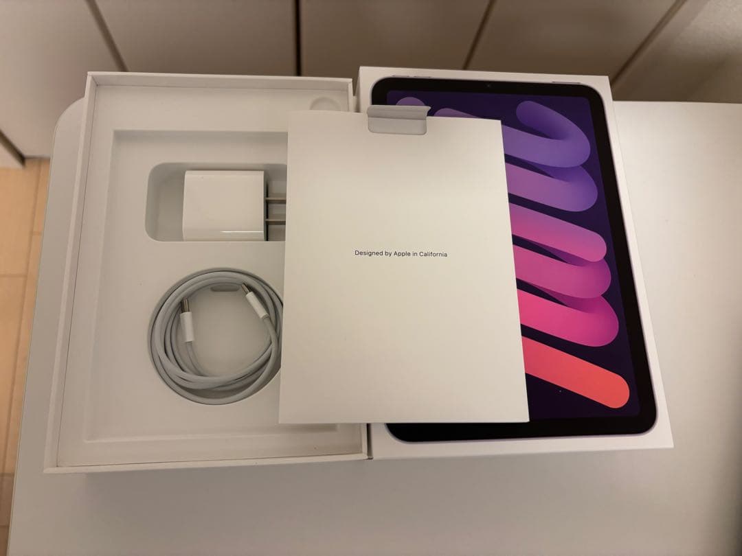 iPad mini 第6世代 Wi-Fi パープル ペンおまけ付き
