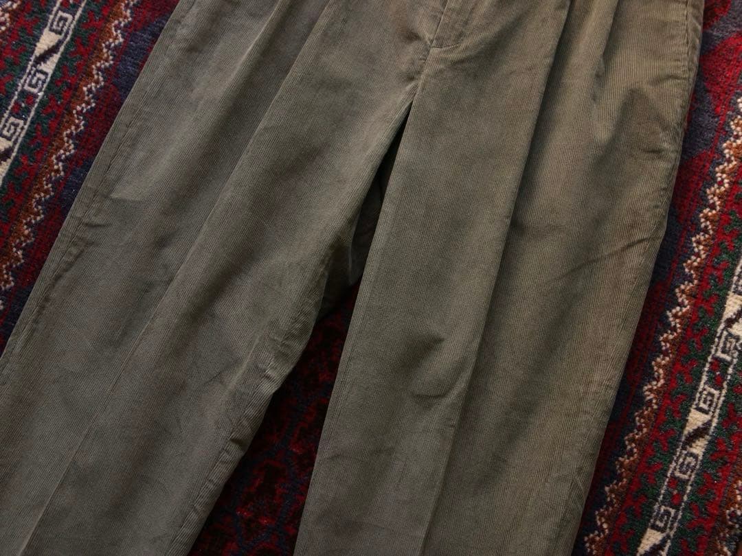 LANDS END コーデュロイパンツ 34 ランズエンド デッドストック