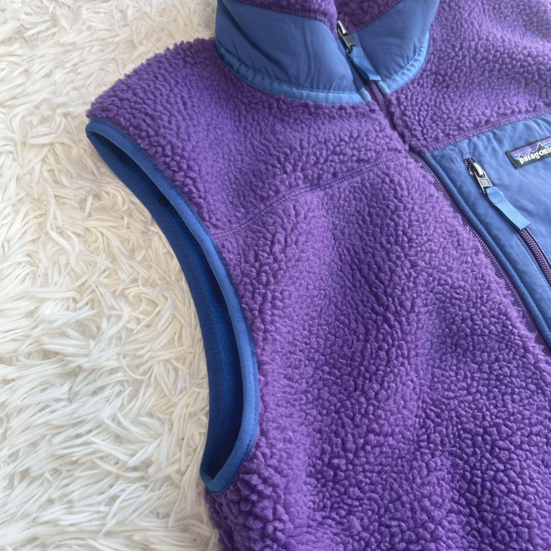 美品✨パタゴニア　patagonia レトロX ベスト　パープル　メンズ