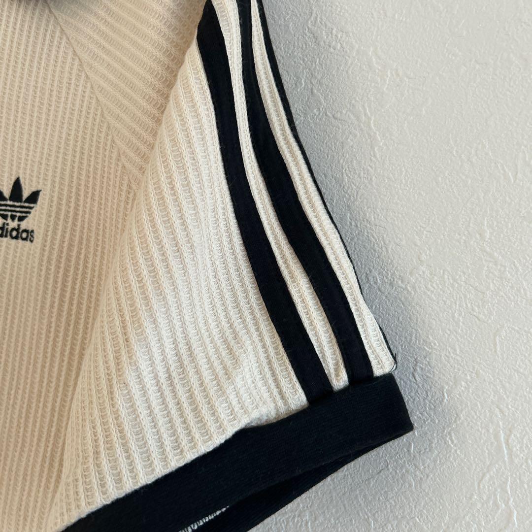 adidas ワッフルポロシャツ