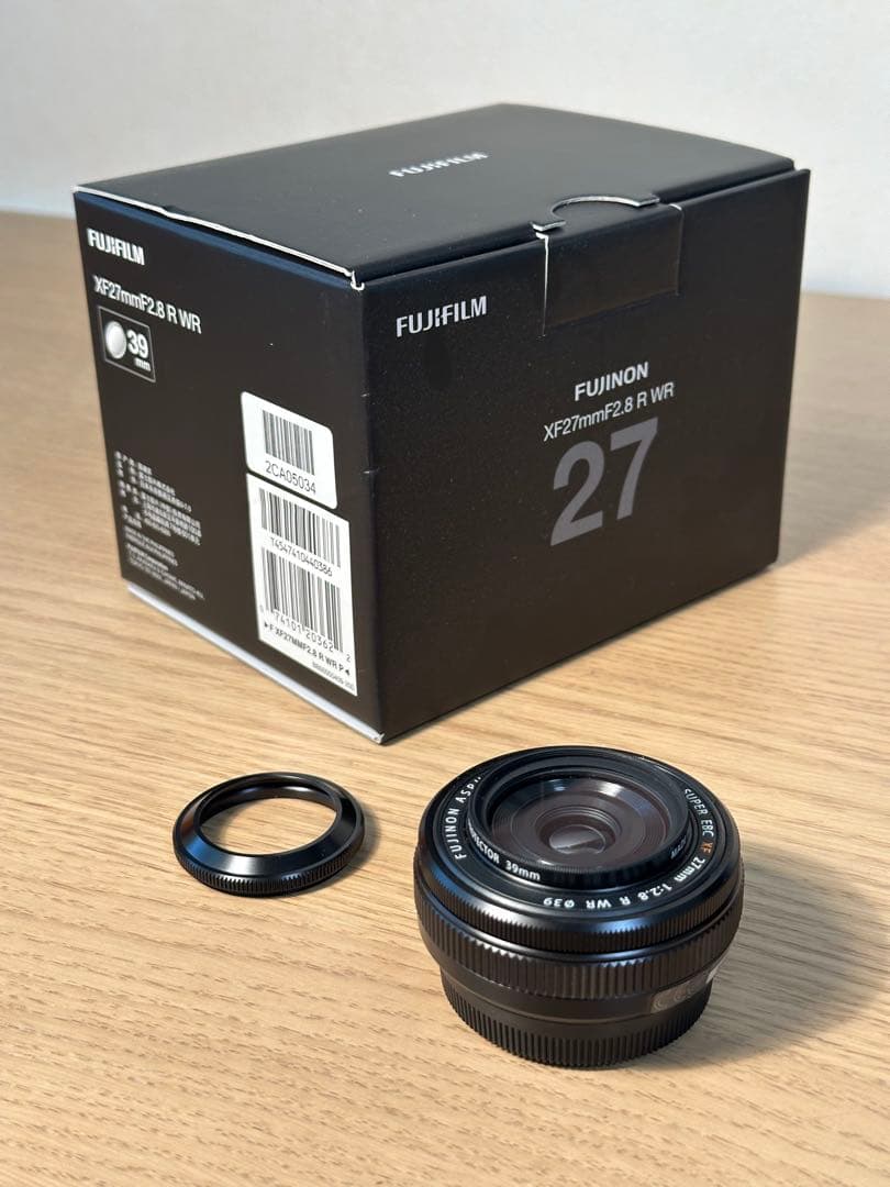 Fujinon XF27mmF2.8 R WR 中古品
