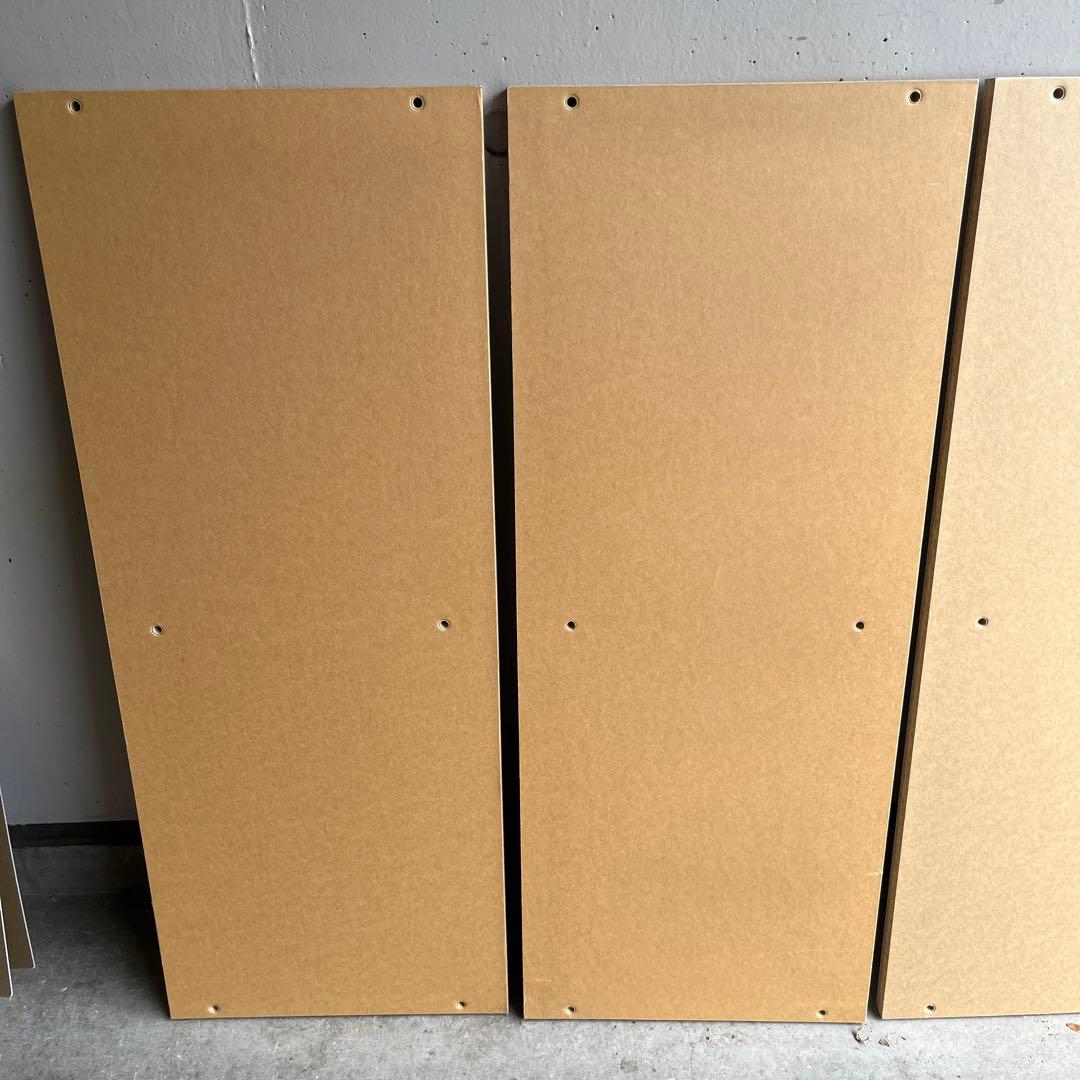 美品・廃盤希少★無印 パルプボードボックス・２段・タテヨコＡ４サイズ ２個セット