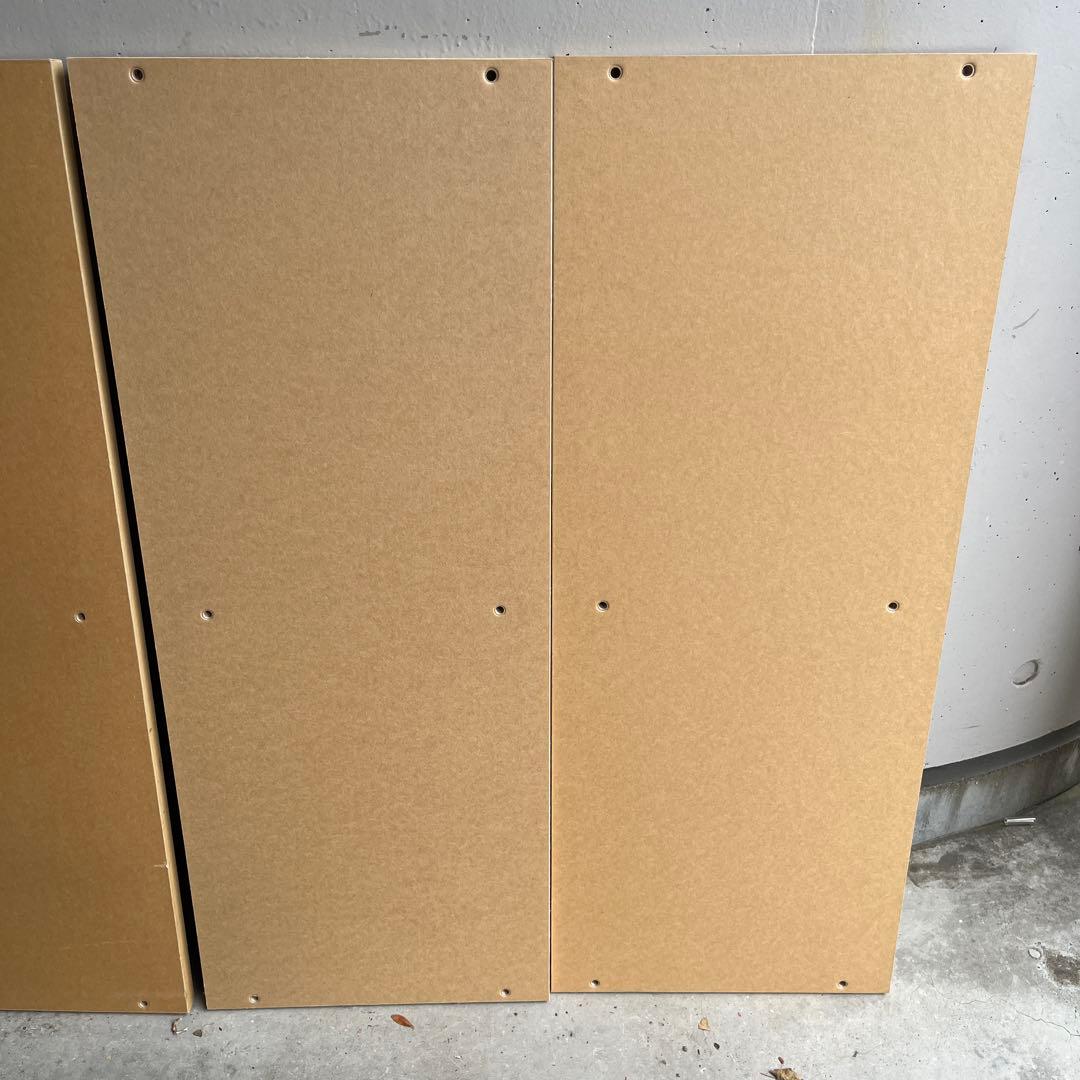 美品・廃盤希少★無印 パルプボードボックス・２段・タテヨコＡ４サイズ ２個セット