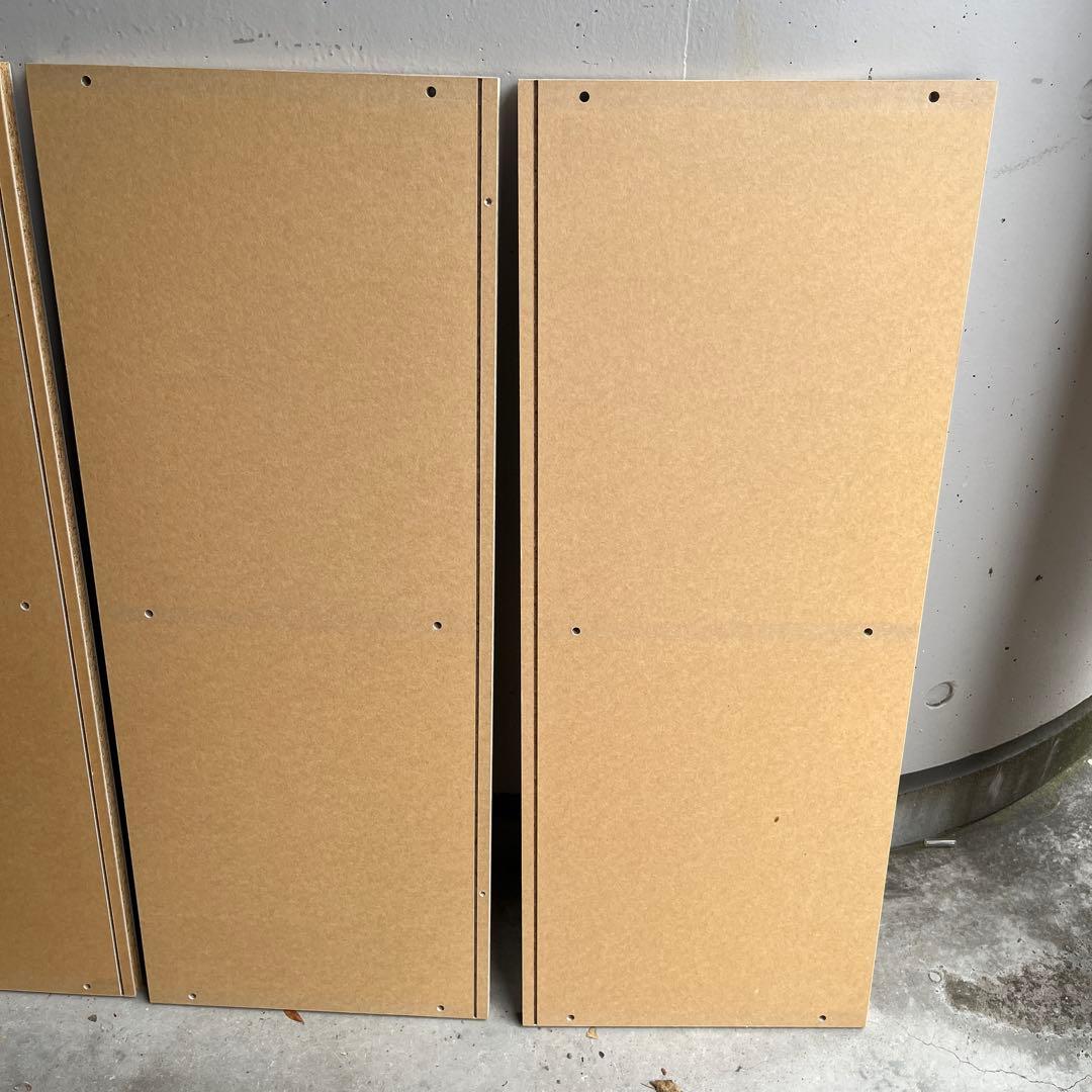 美品・廃盤希少★無印 パルプボードボックス・２段・タテヨコＡ４サイズ ２個セット