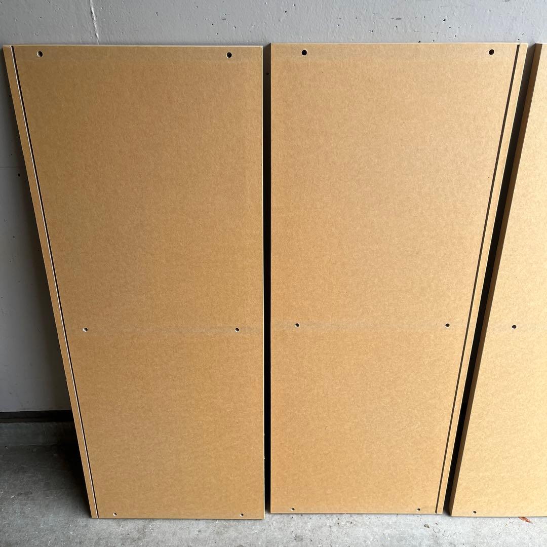 美品・廃盤希少★無印 パルプボードボックス・２段・タテヨコＡ４サイズ ２個セット