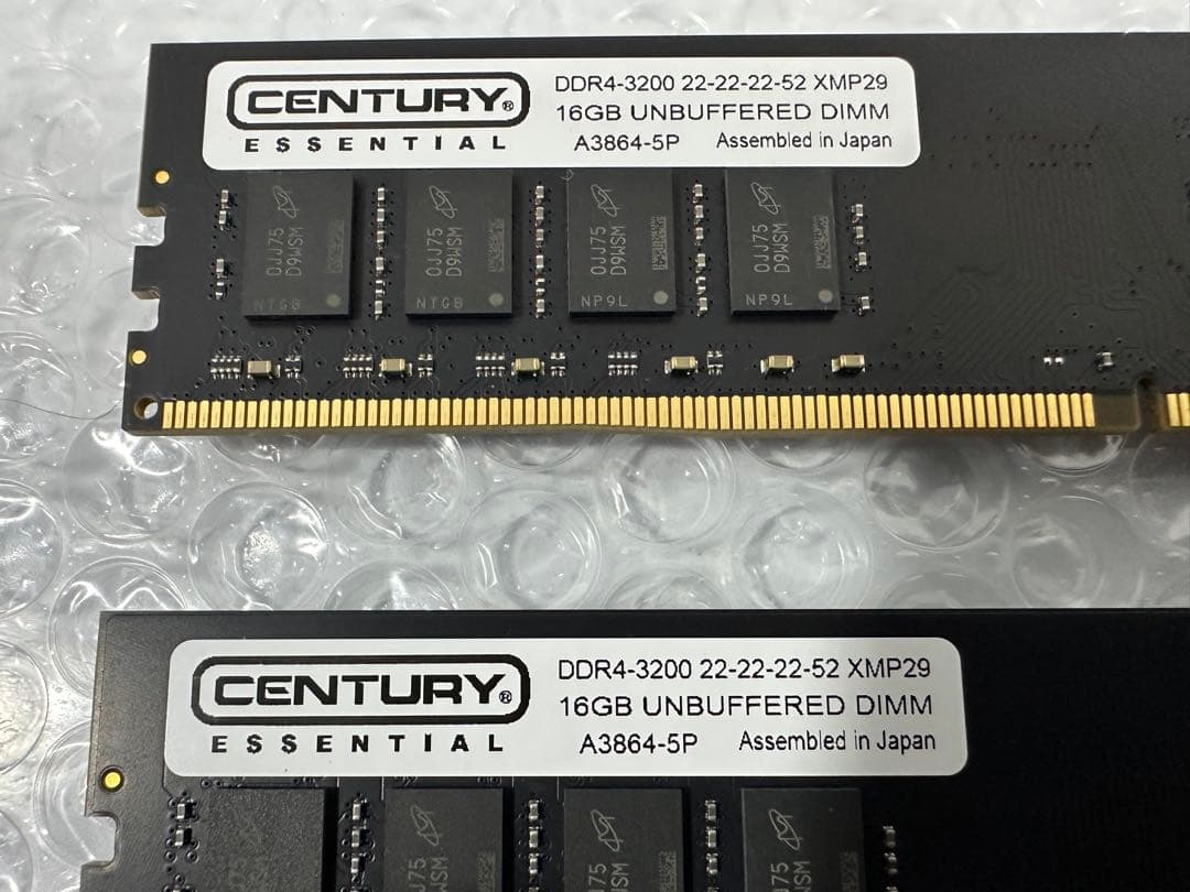 CENTURY DDR4-3200 32GB（16GB×2枚 ）メモリ