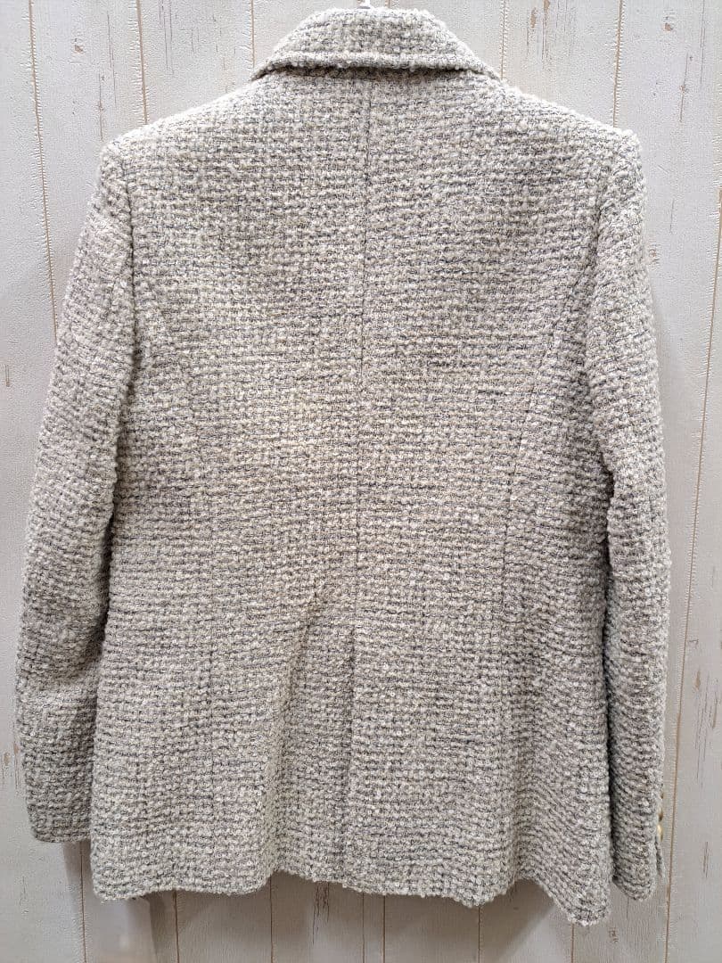 GRACE CONTINENTAL ラメループツイードジャケット