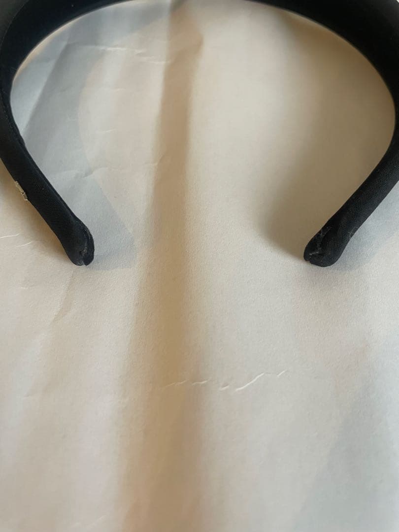 ALEXANDRE DE PARIS ブラック ヘアカチューシャ