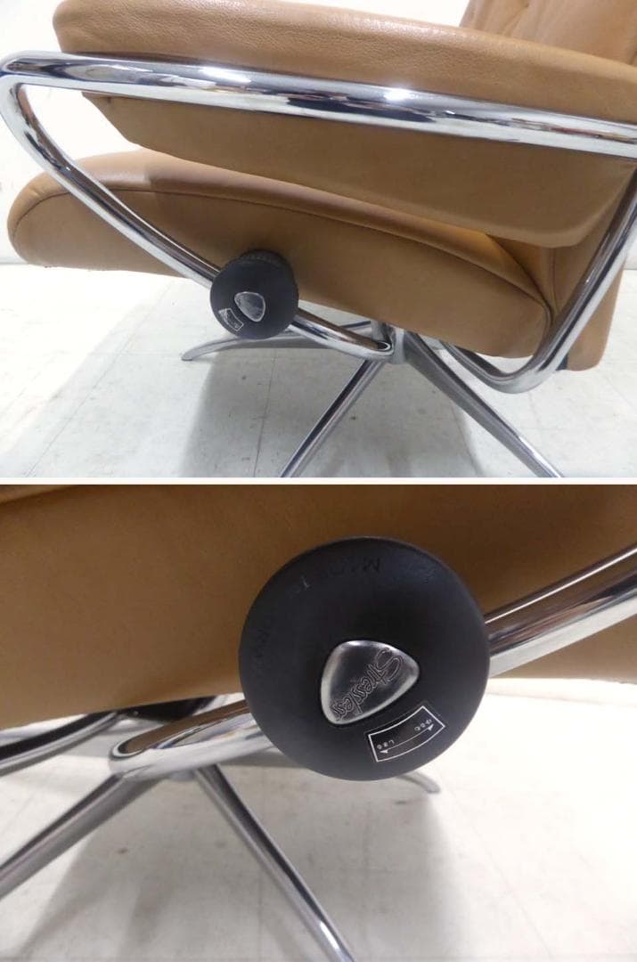 エコーネス リクライニングソファ メトロスター Mサイズ オットマン