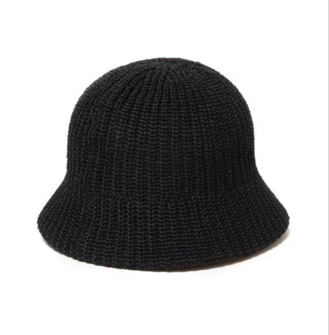 美品 COOTIE クーティー Knit Crusher Hat ブラック