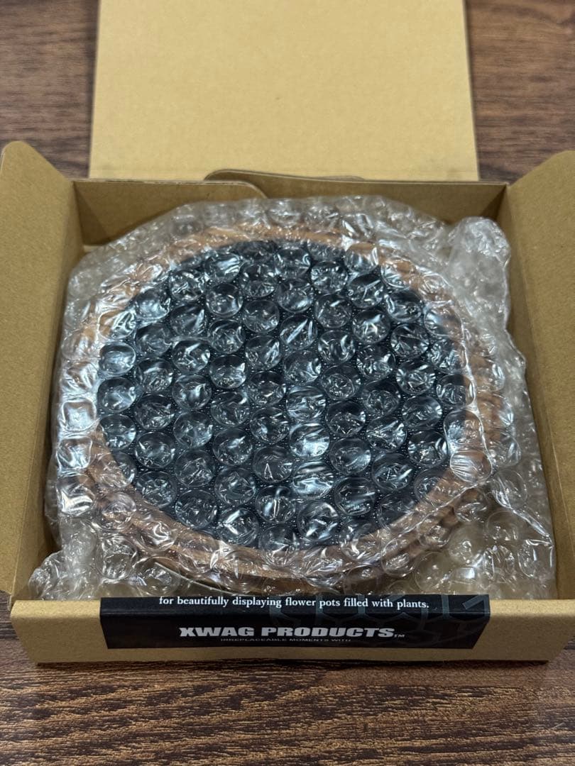 XWAG PRODUCTS X-TAGE ROUNDM コースター ゼブラウッド